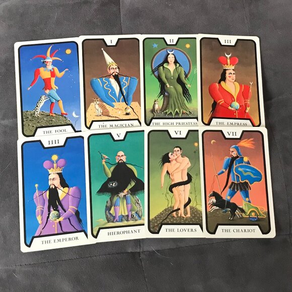 Tarot of the Witches Vintage 1973 James Bond Set Complete AMAZING - Picture 8 of 15